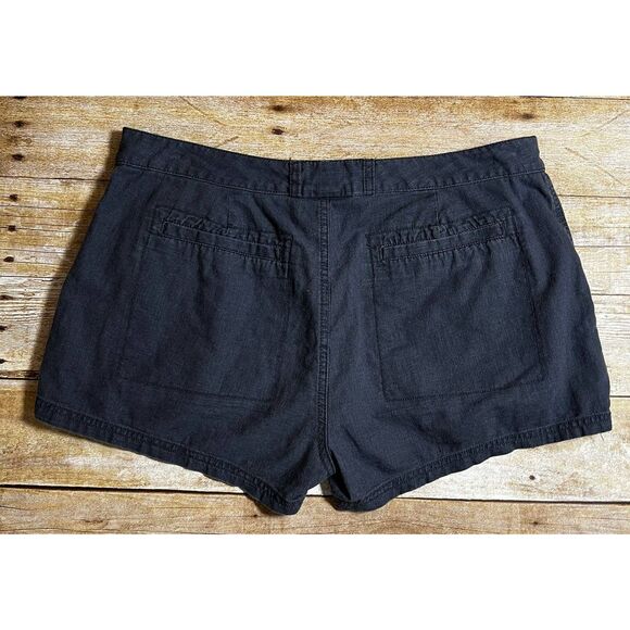 CONVERSE x TARGET LINEN BLEND CASUAL CLASSIC EVERYDAY WEAR SIMPLE SHORTS SZ.10 - Picture 3 of 8